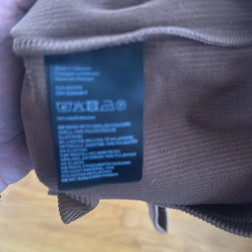 H&M Brown Fitted Crop Tank Top - Picture 4 of 4